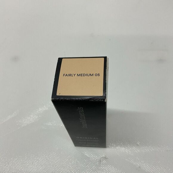 BARE MINERALS Original Liquid Mineral Foundation FAIRLY MEDIUM 05‎ NIB AUTHENTIC - Picture 1 of 2
